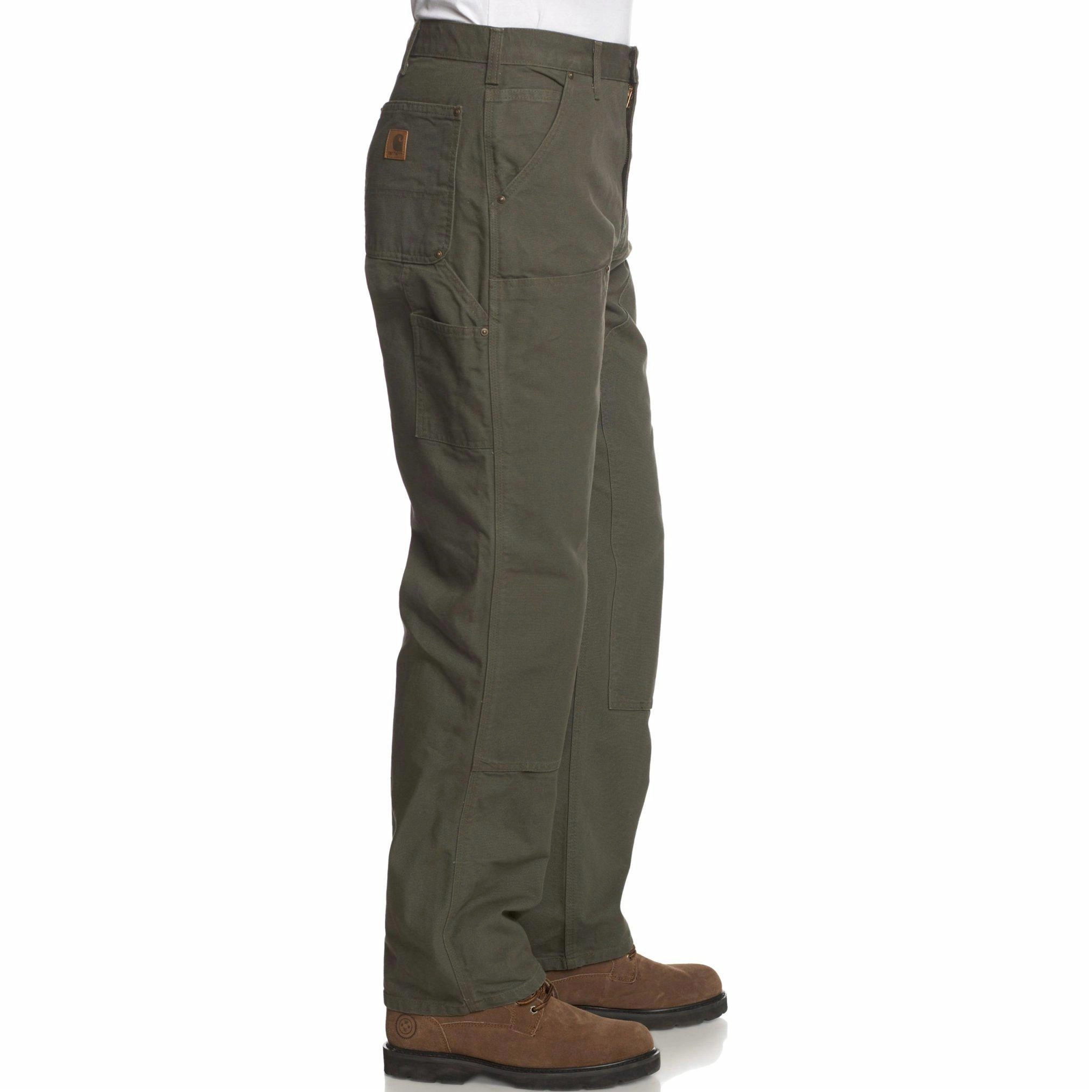 Carhartt B136 WASHED DUCK DOUBLE-FRONT UTILITY WORK PANT LOOSE FIT