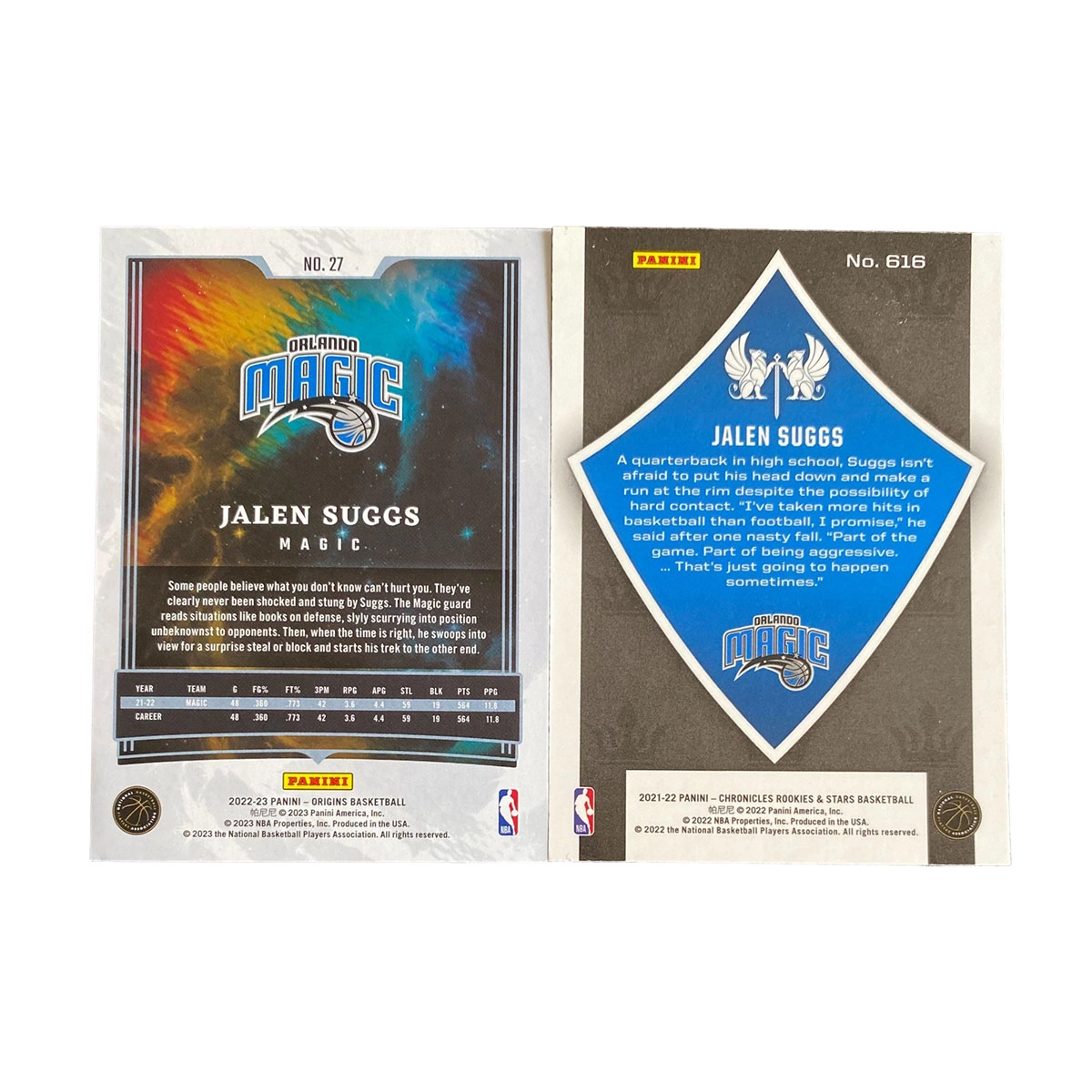 PANINI 2022-23 RC