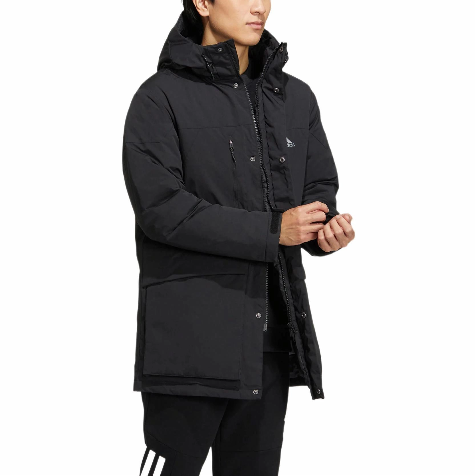 adidas FW22 Down Parka Logo