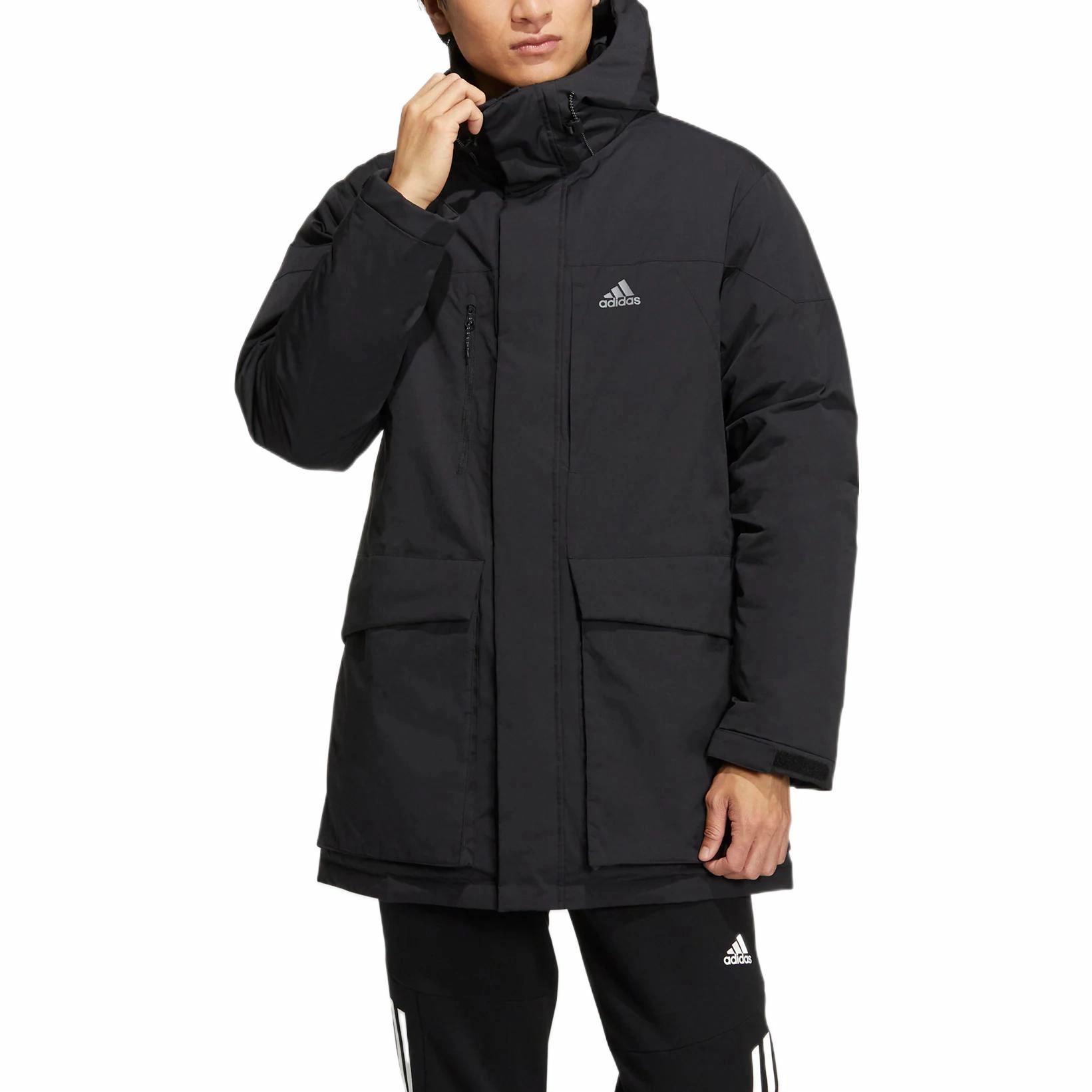 adidas FW22 Down Parka Logo