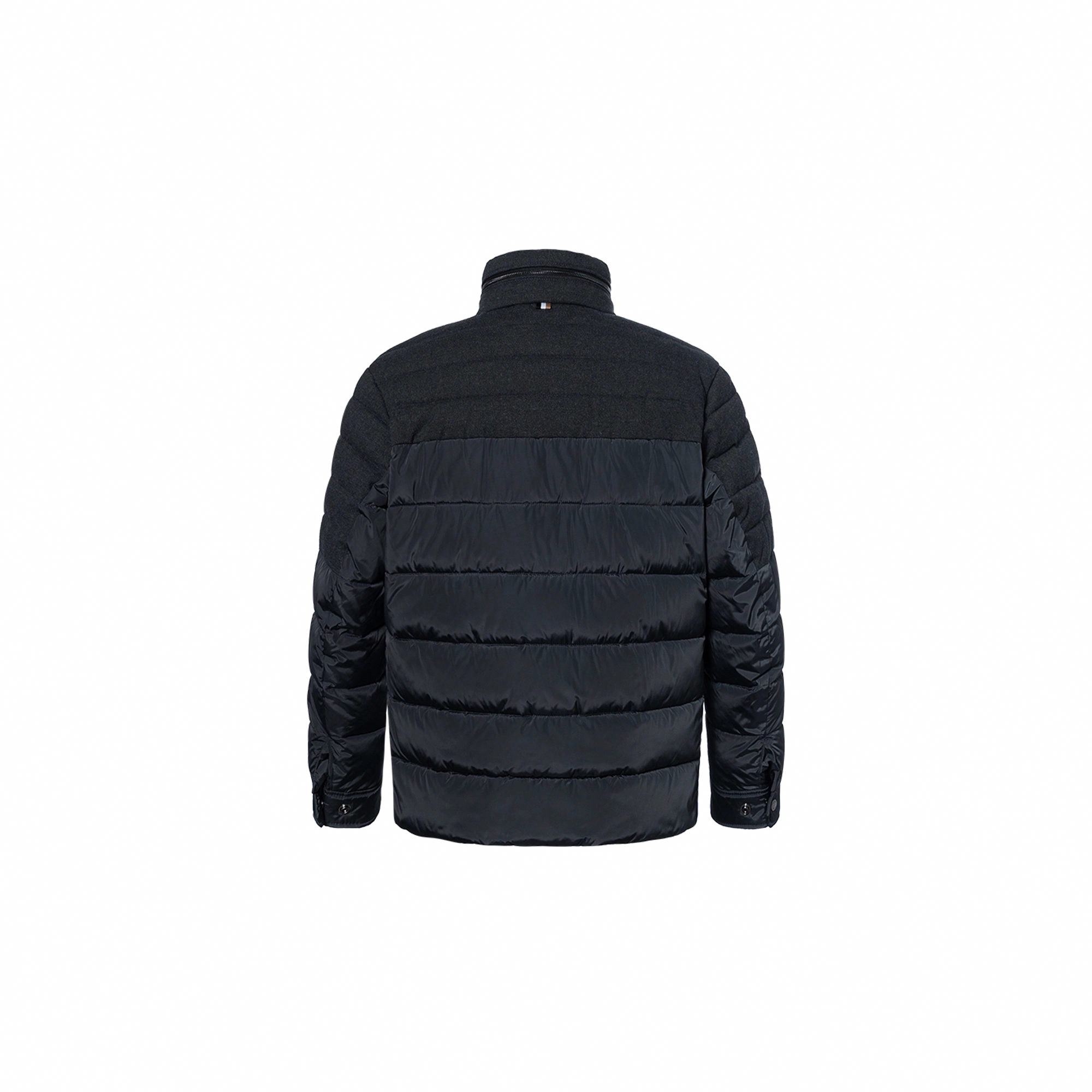 HUGO BOSS Water-Repellent Padded Jacket In Mixed Materials