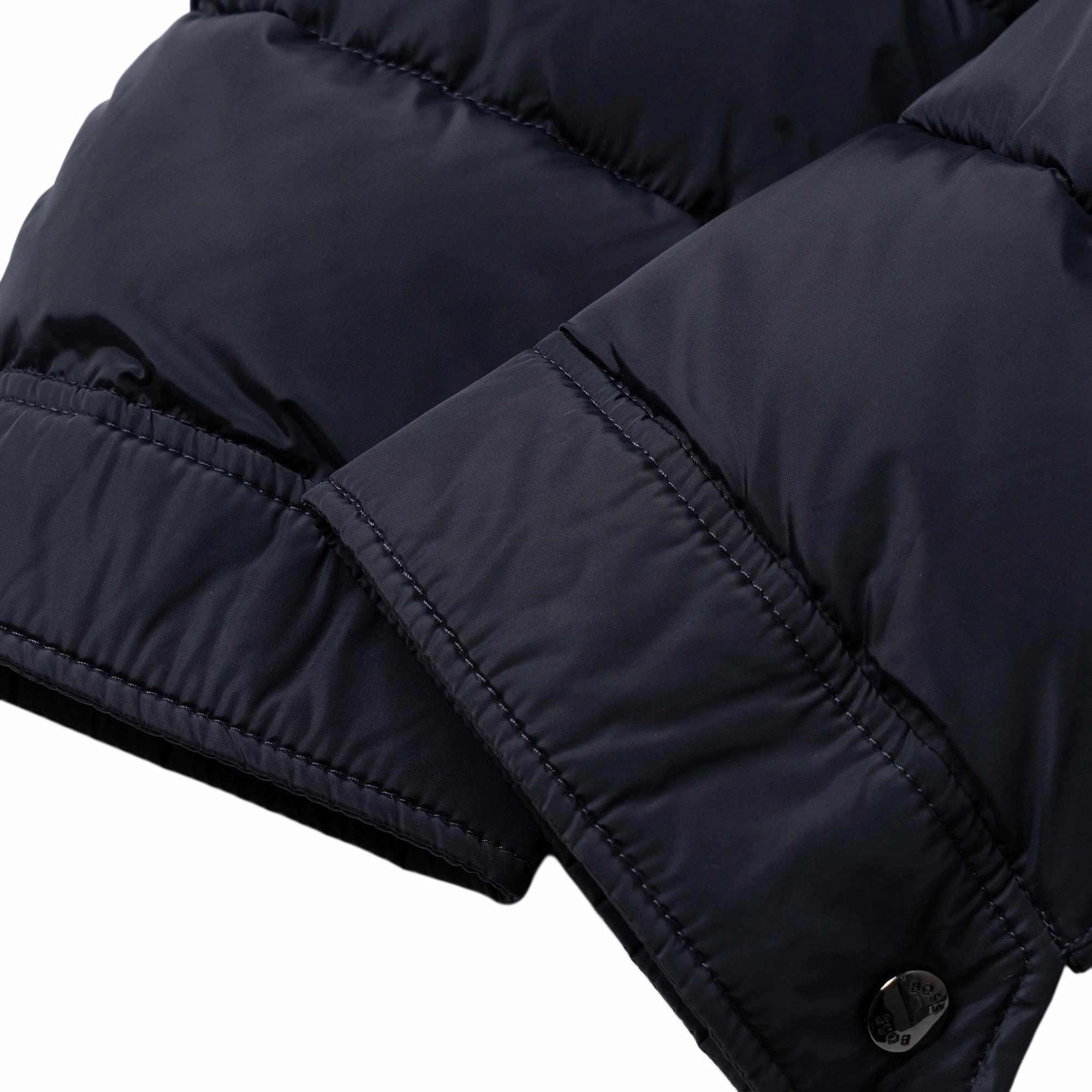 HUGO BOSS Water-Repellent Padded Jacket In Mixed Materials