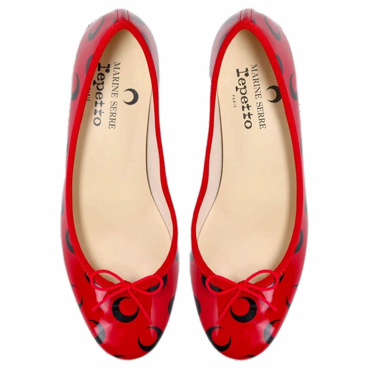 Repetto x marine serre Camille Moon 3cm