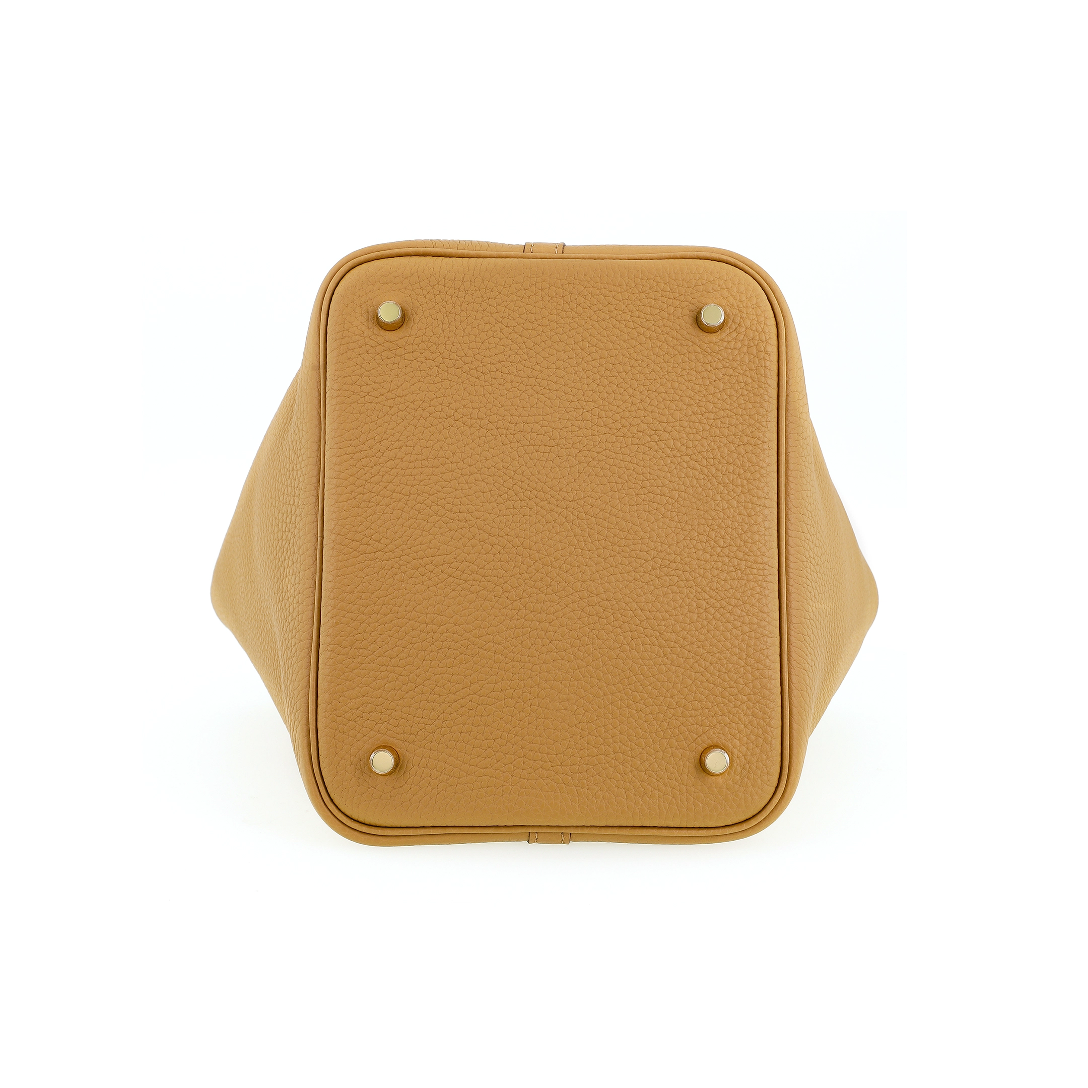HERMES Picotin Lock 22Taurillon Clemence 4B Biscuit