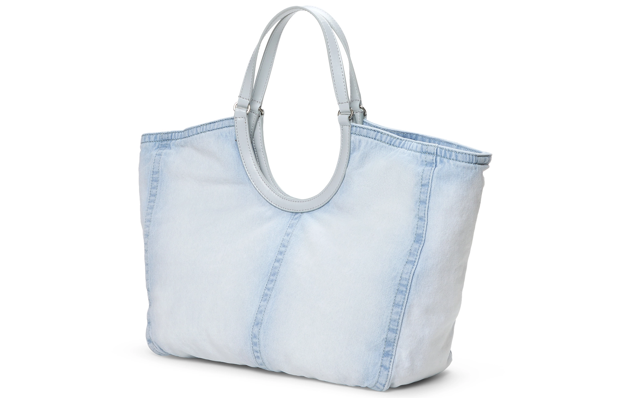 CHARLESKEITH ck PU Light Washed Denim