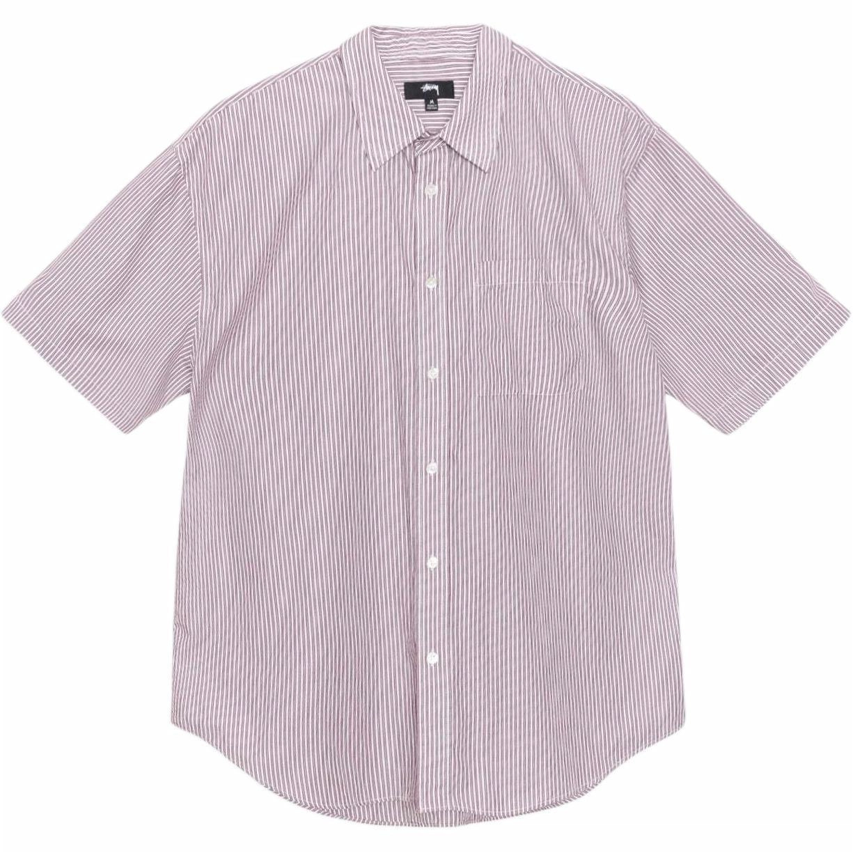 Stussy SS24 BOXY SS SHIRT 8 BALL STRIPE 8