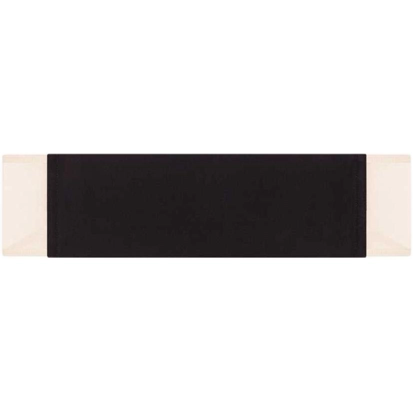 COURREGES SS25 ILLUSION DENIM BRA Black Sand