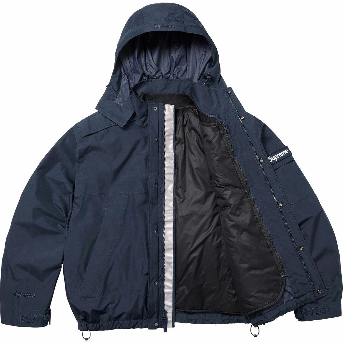 Supreme SS25 WEEK1 2-in-1 GORE-TEX Shell + Quilted Liner Vest