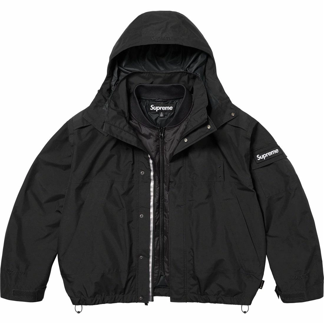 Supreme SS25 WEEK1 2-in-1 GORE-TEX Shell + Quilted Liner Vest
