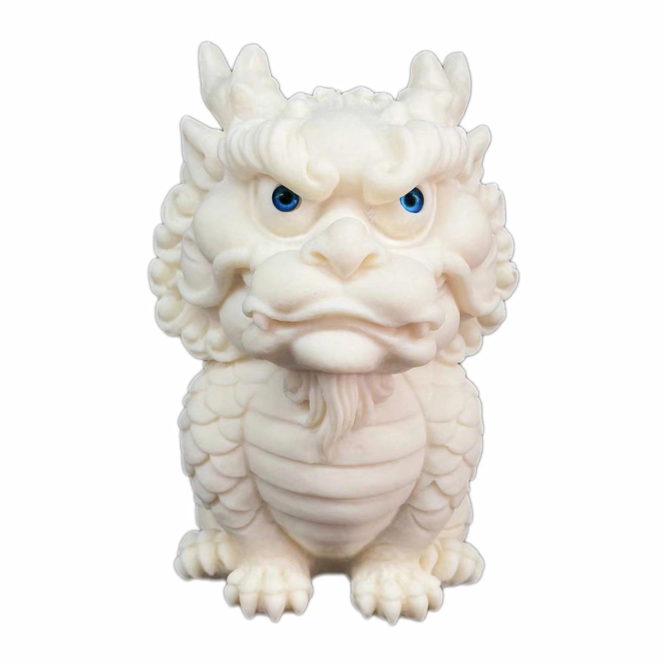 素于 【神兽麒麟】国潮新中式文玩居家茶宠随手盘玩八方来财诸事顺遂轻奢高级上岸盘玩#好运 象牙果 手把件 男女同款情侣款