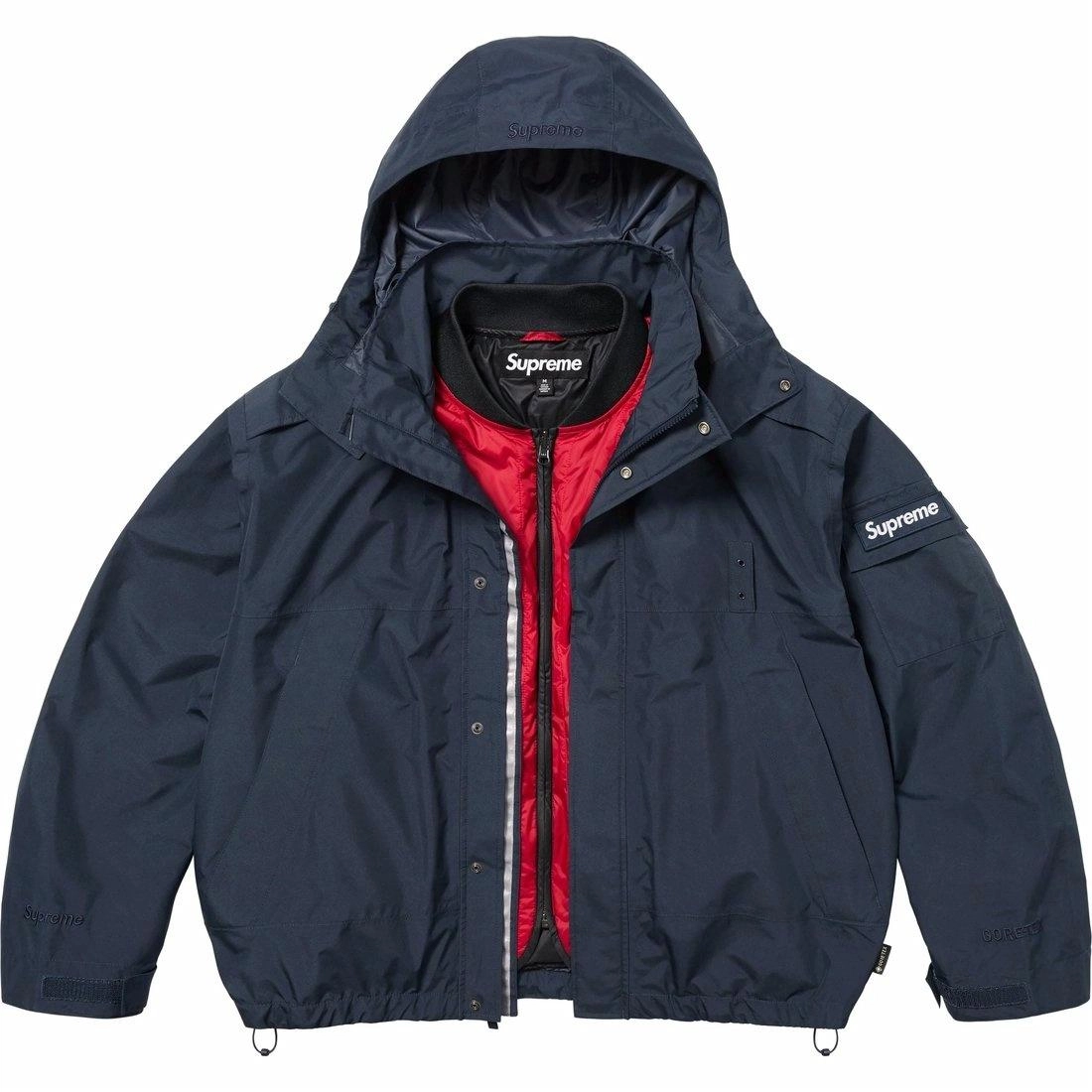 Supreme SS25 WEEK1 2-in-1 GORE-TEX Shell + Quilted Liner Vest