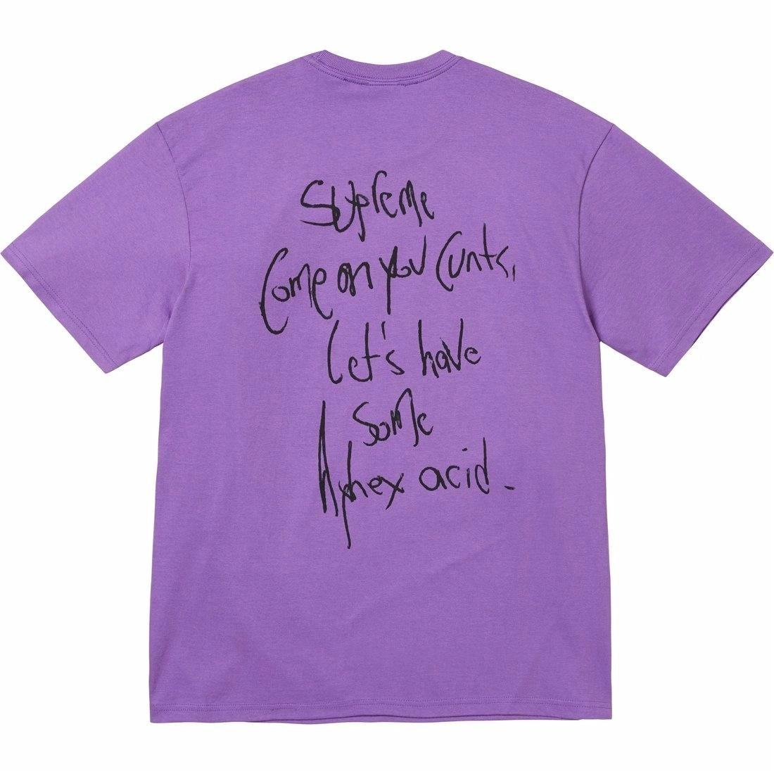 Supreme x Aphex Twin Windowlicker SS25 Week1 Tee logoT
