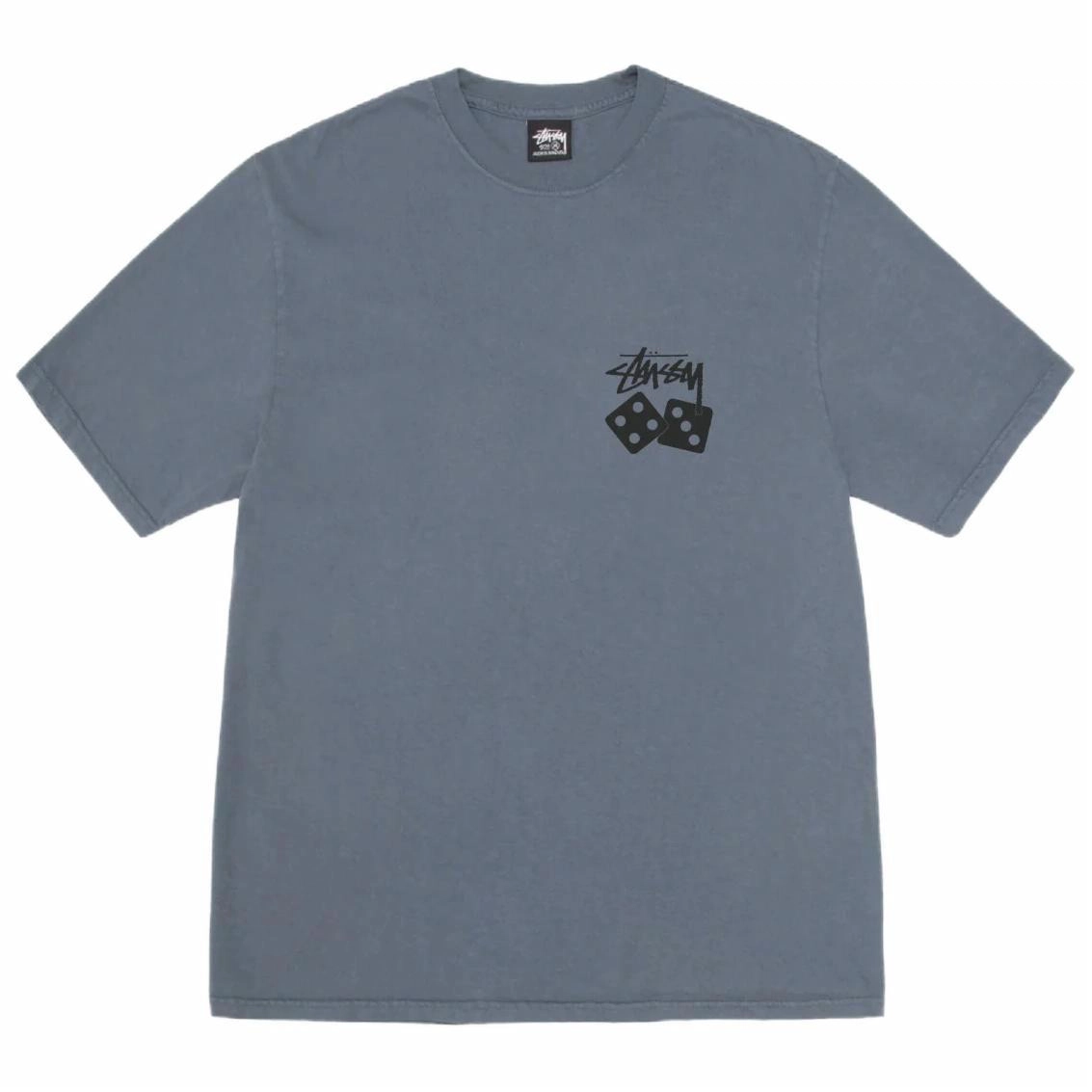 Stussy SS23 DICE PIGMENT DYED TEELogoT