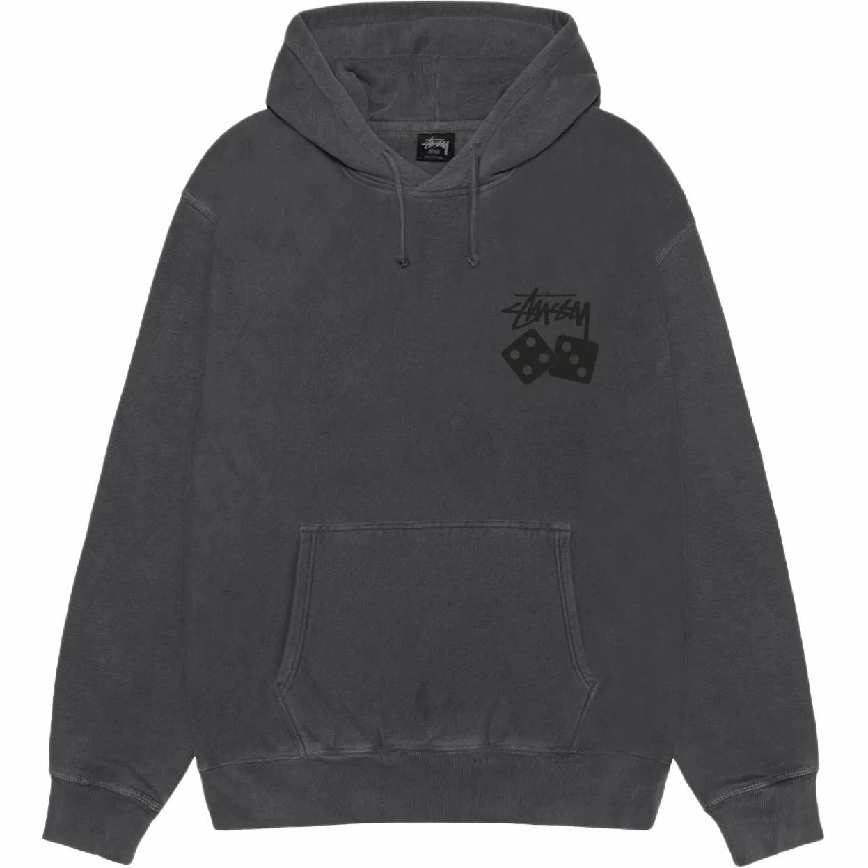Stussy SS25 DICE HOODIE PIGMENT DYED