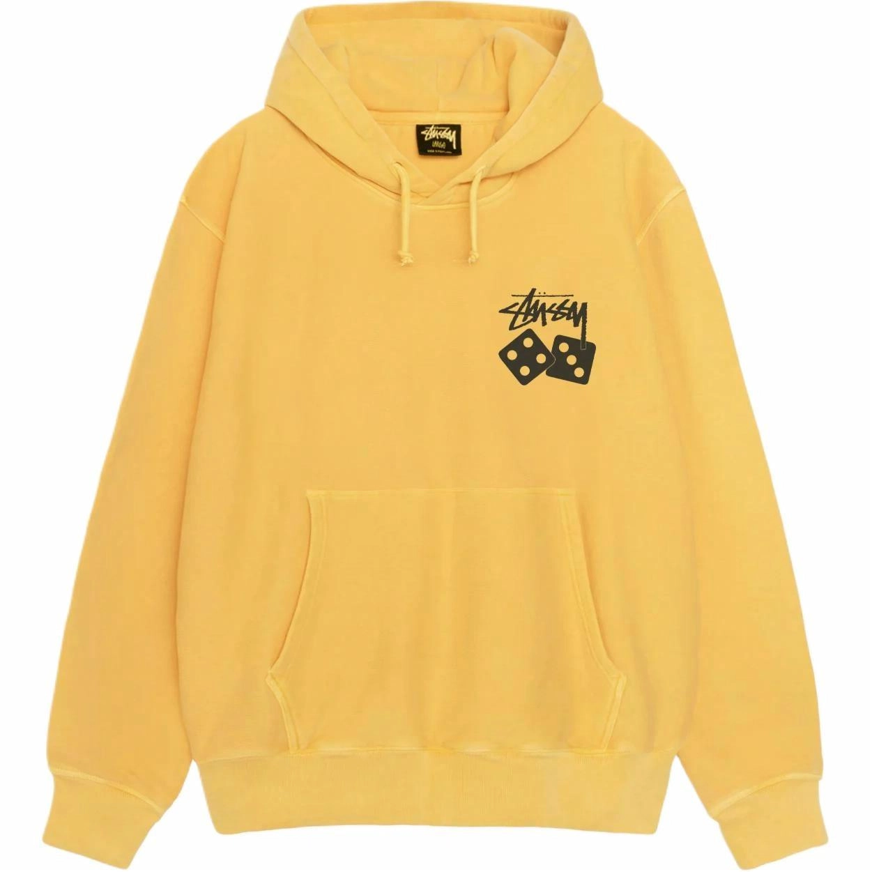 Stussy SS25 DICE HOODIE PIGMENT DYED