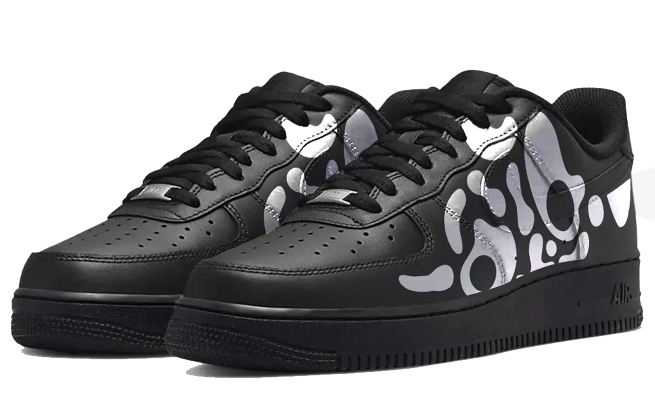 Nike Air Force 1 triple black TCO