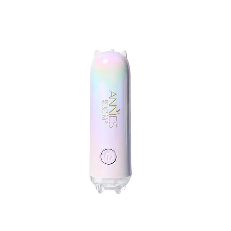 恩妮诗 插电款速干迷你美甲光疗灯 人鱼小怪兽手持一字灯便携式蓄电