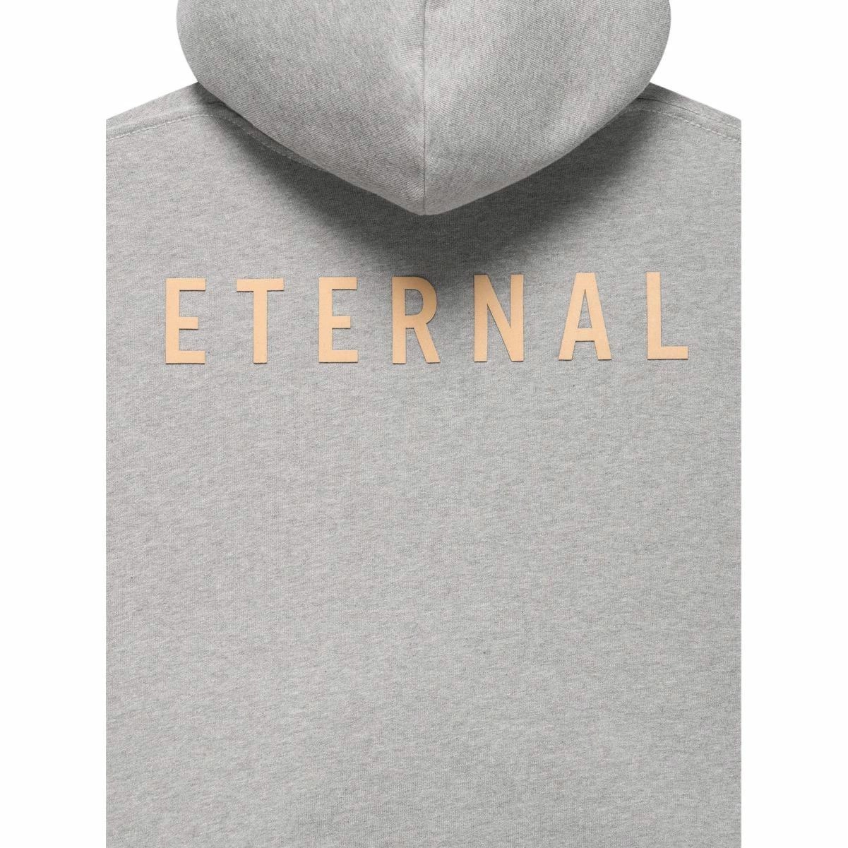 Fear of God FW22 ETERNAL Fleece Hoodie Warm Heather Grey