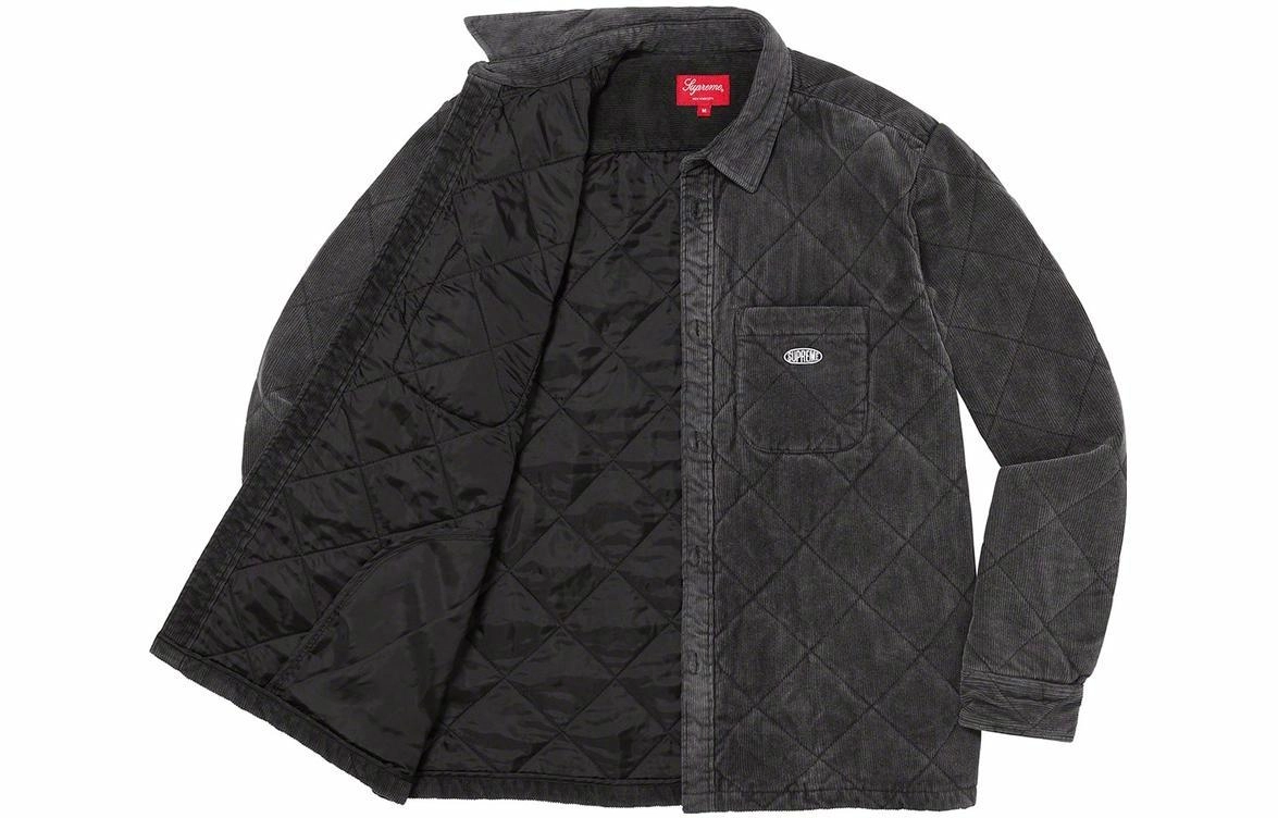 Supreme FW22 Week 11 Quilted Corduroy Shirt