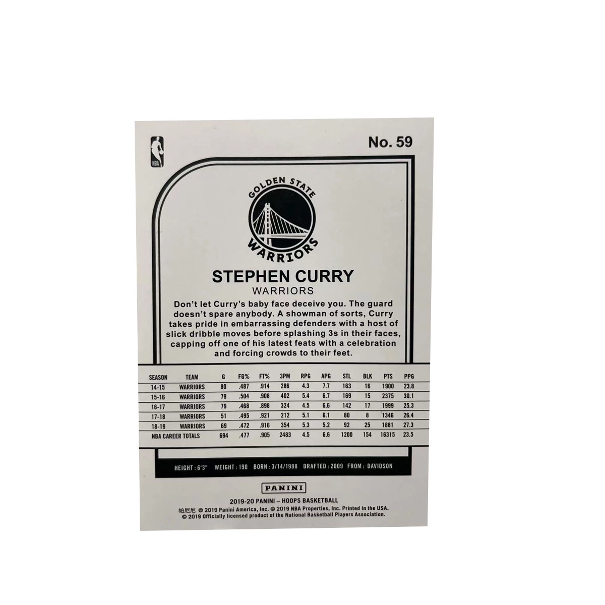 PANINI 2019-20 HOOPS