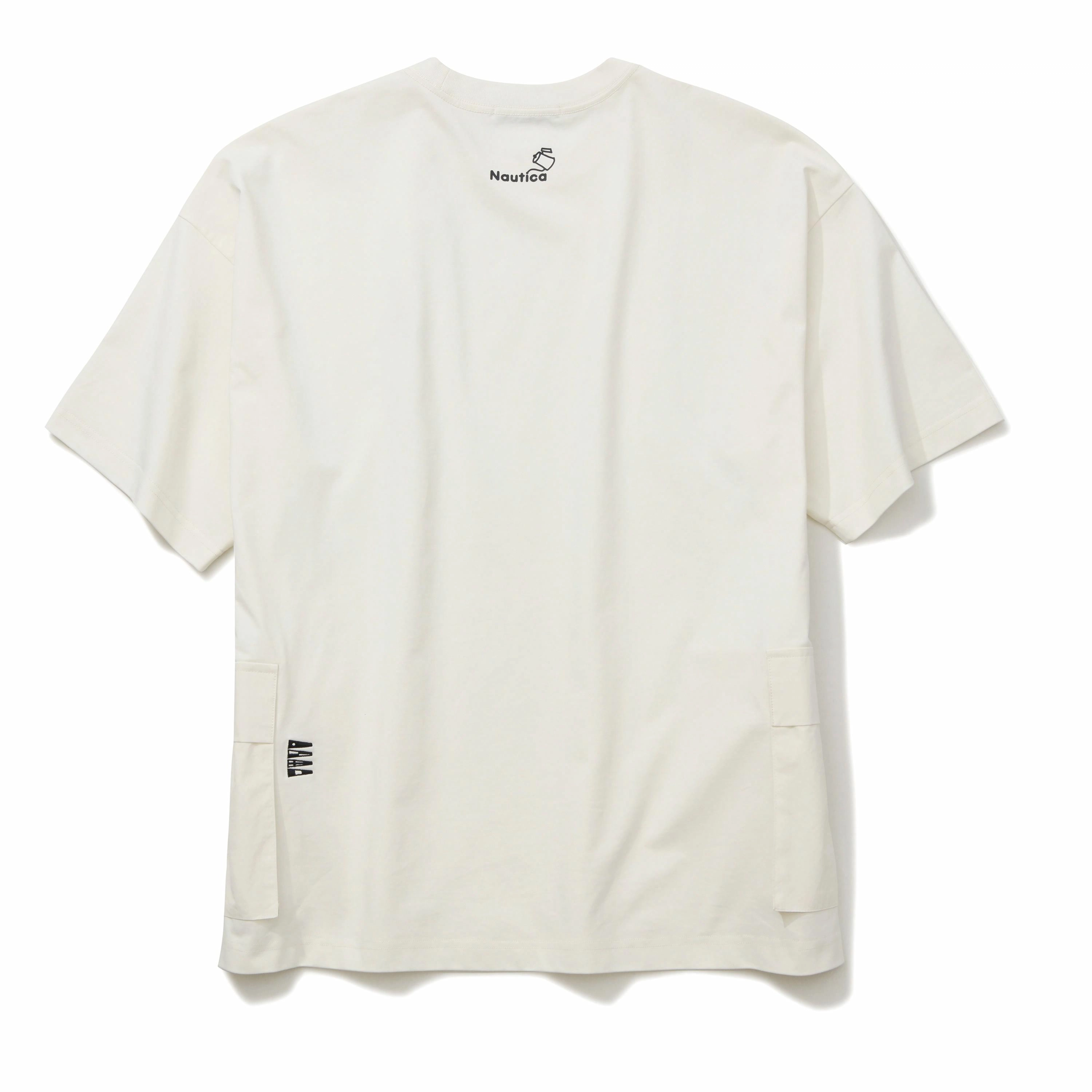 nautica white sail Go out T