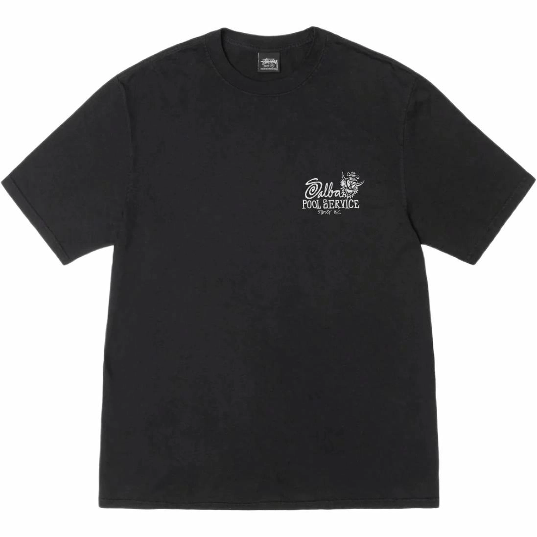 Stussy SS25 POOL SERVICE TEE PIGMENT DYED T