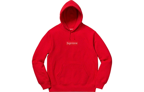 Supreme x Swarovski SS19 Logo Hooded Sweatshirt Bogo