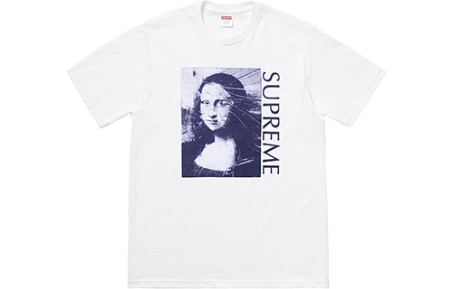 Supreme SS18 Mona Lisa Tee White T