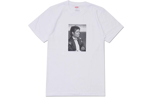 Supreme SS17 Michael Jackson Tee White T