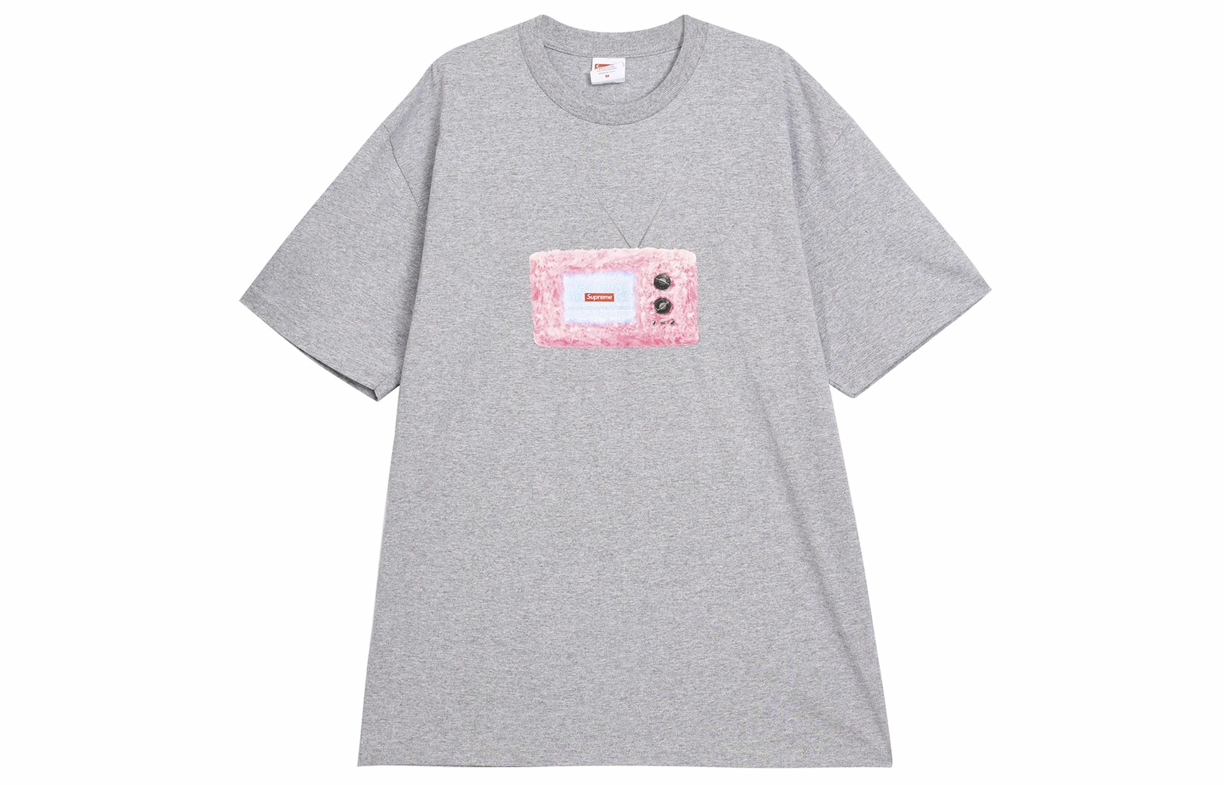 Supreme SS18 TV Tee Heather Grey T