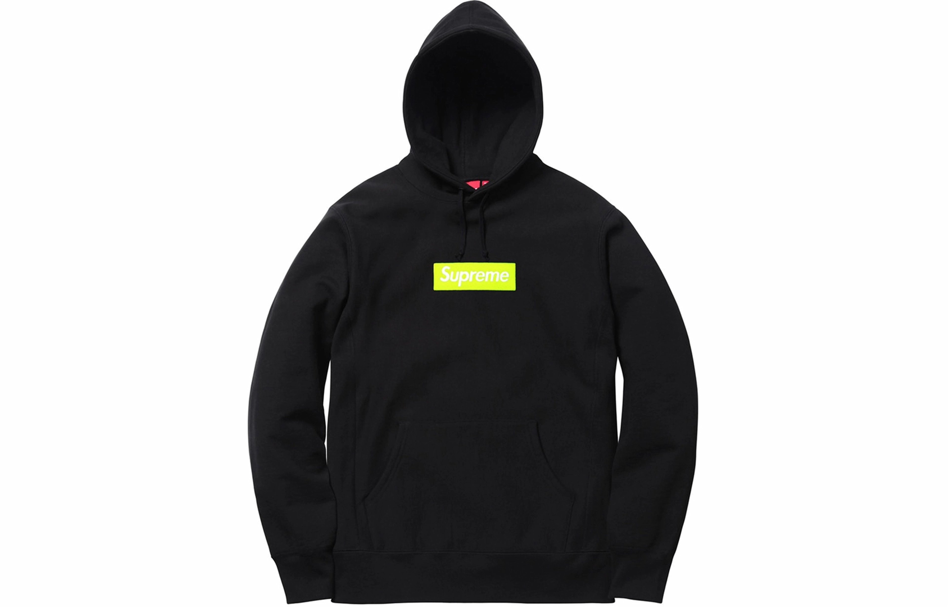 Supreme FW17 Box Logo Hooded Sweatshirt Black Bogo