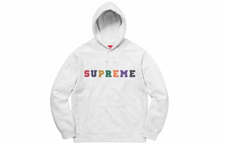 Supreme FW19 Week 1 The Most Hooded Sweatshirt logo
