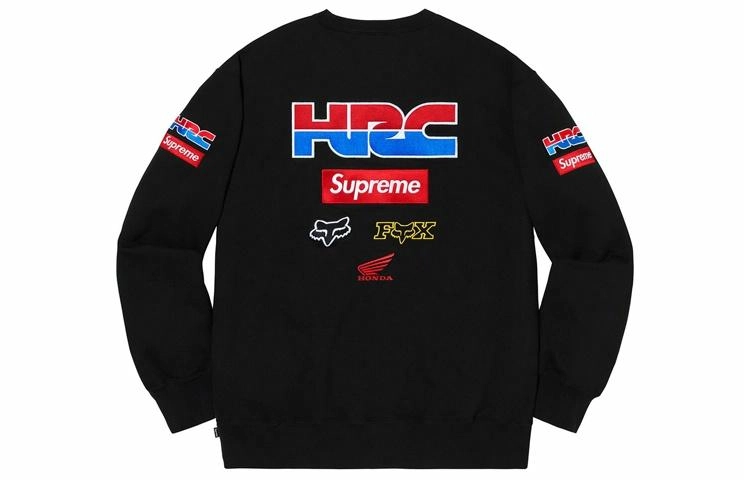 Supreme FW19 Week 6 x Honda x Fox Racing Crewneck