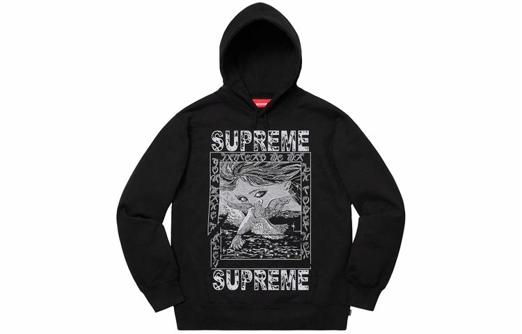 Supreme FW19 Week 2 Doves Hooded Sweatshirt