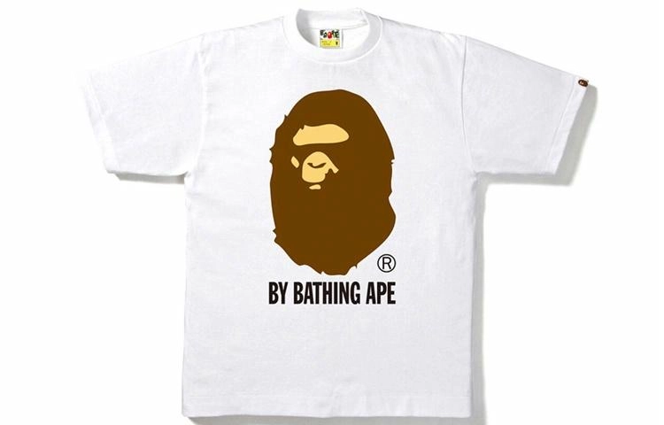 A BATHING APE By Bathing Tee White T