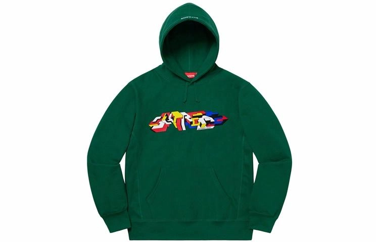 Supreme FW19 Week 7 Delta Logo Hooded Sweatshirt logo