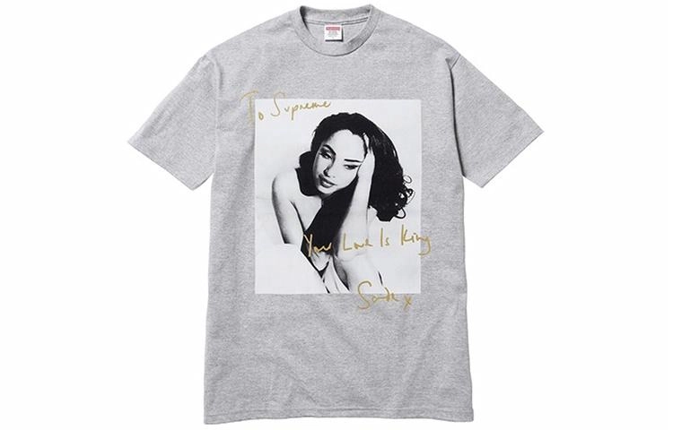 Supreme SS17 Sade Tee Grey T