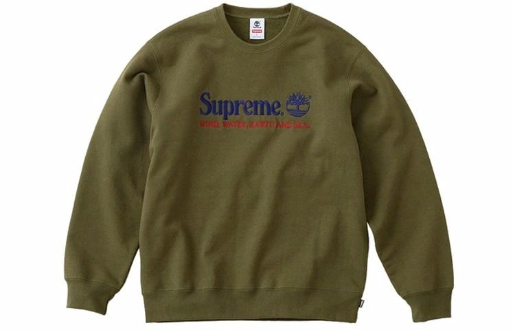 Supreme x Timberland Week 5 Crewneck Logo