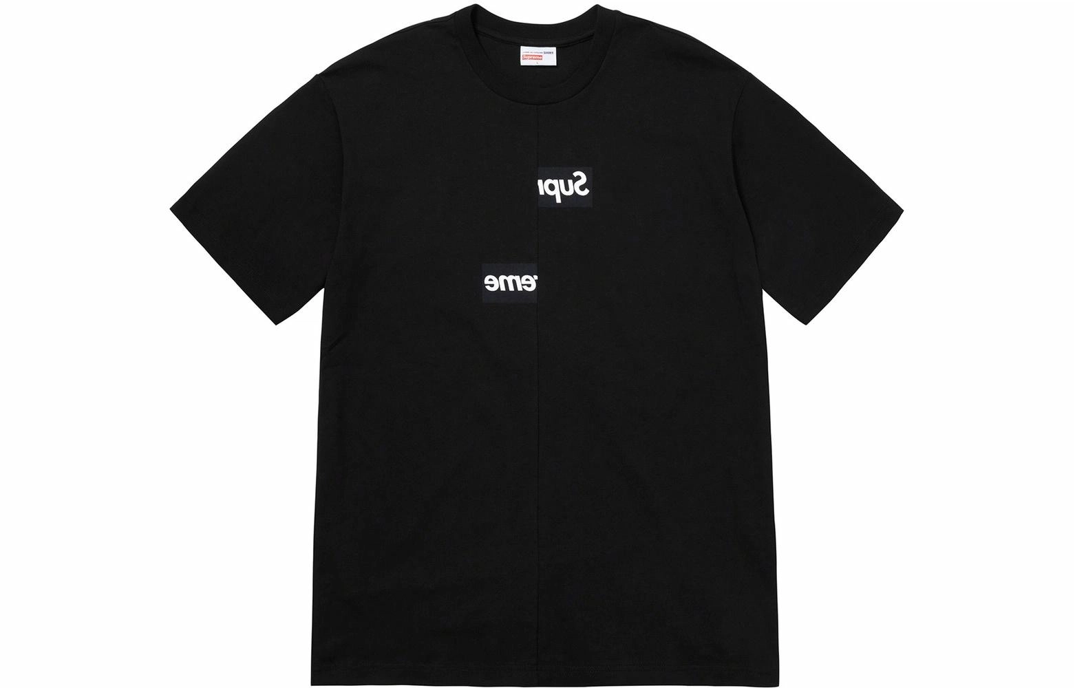 Supreme FW18 x Comme des Garcons SHIRT Split Box Logo Tee LogoT