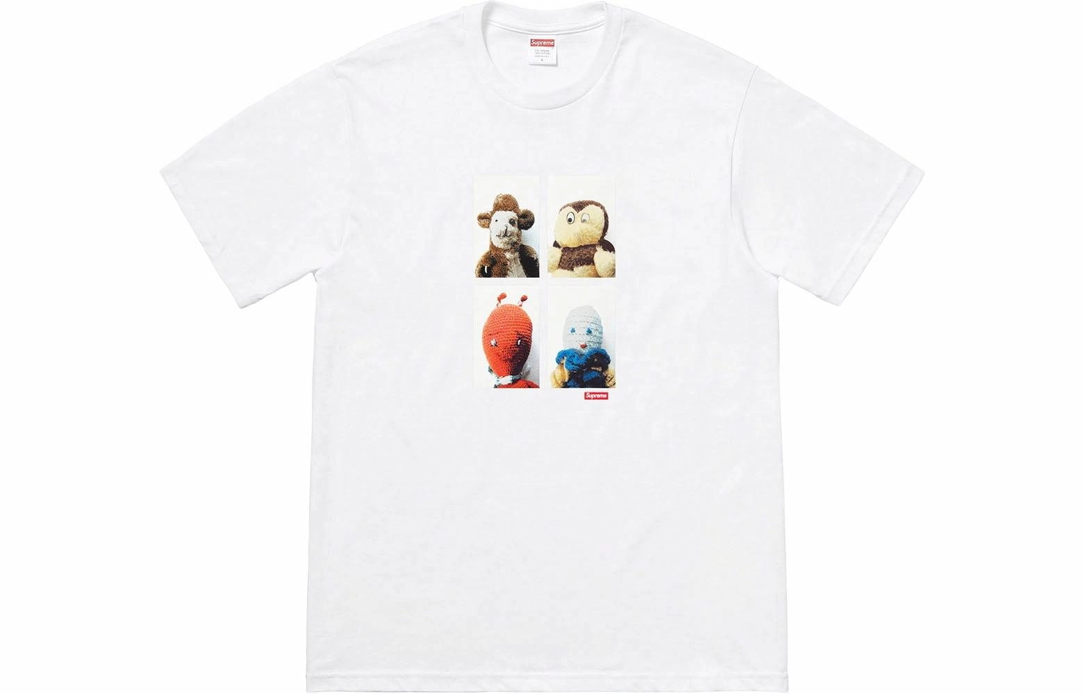 Supreme FW18 Mike Kelley AhhYouth Tee White T
