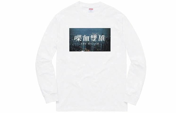 Supreme FW18 The Killer LS Tee White T