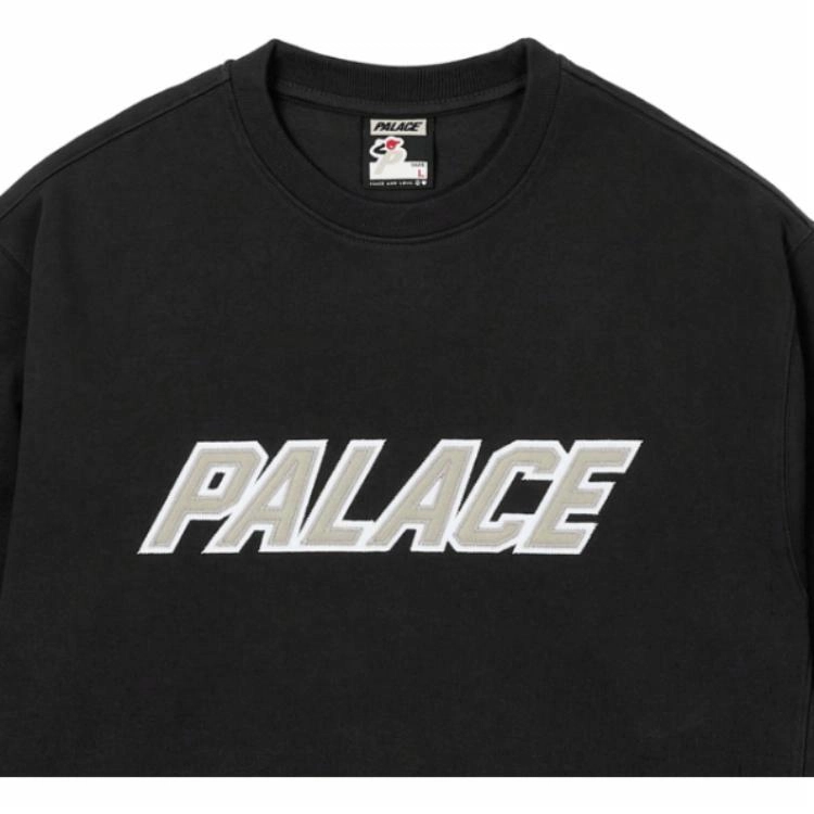 PALACE SS25 APPLIQUE TEAM CREW logo