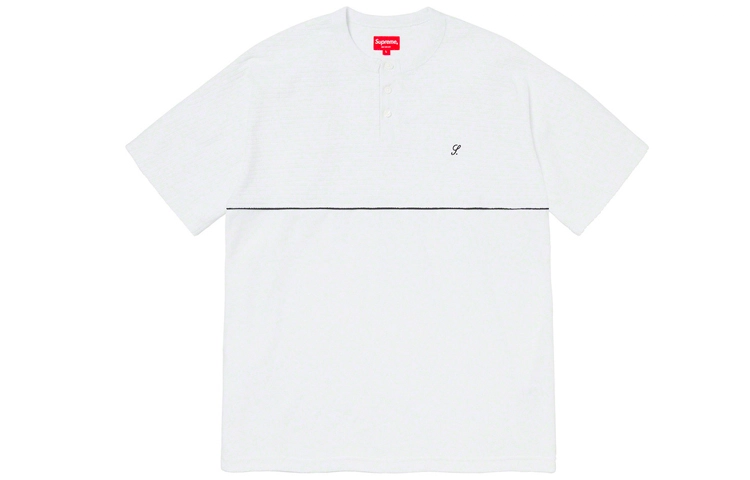Supreme SS20 Week 16 Terry SS Henley LogoT