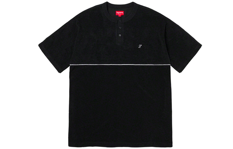 Supreme SS20 Week 16 Terry SS Henley LogoT