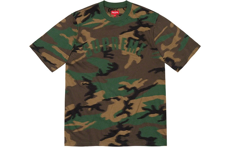 Supreme FW21 Week 8 Intarsia Camo SS Top T