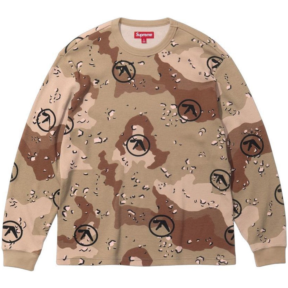 Supreme x Aphex Twin SS25 WEEK2 Thermal logo