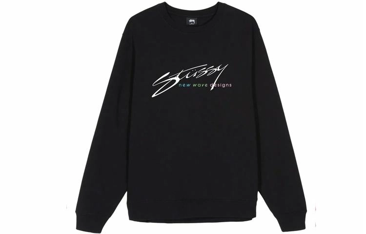 Stussy New Wave Designs Crew logo