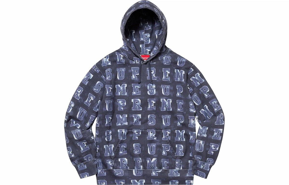 Supreme FW20 Week 1 Blocks Hooded Sweatshirt