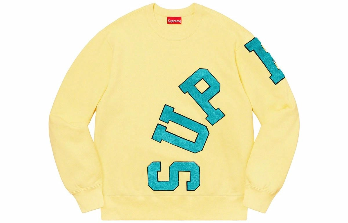 Supreme FW20 Week 1 Big Arc Crewneck Logo