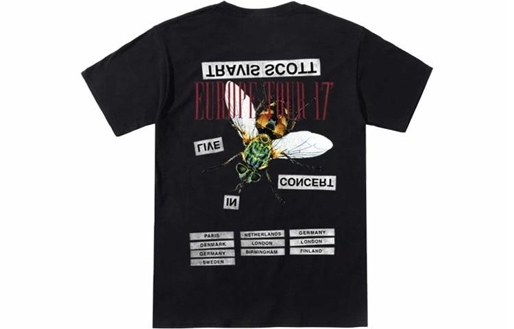 Travis Scott Cactus Jack Birds Europe Tour Tee T
